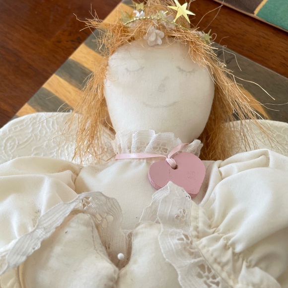 Handmade angel doll approximately 21 in tall - Picture 2 of 4
